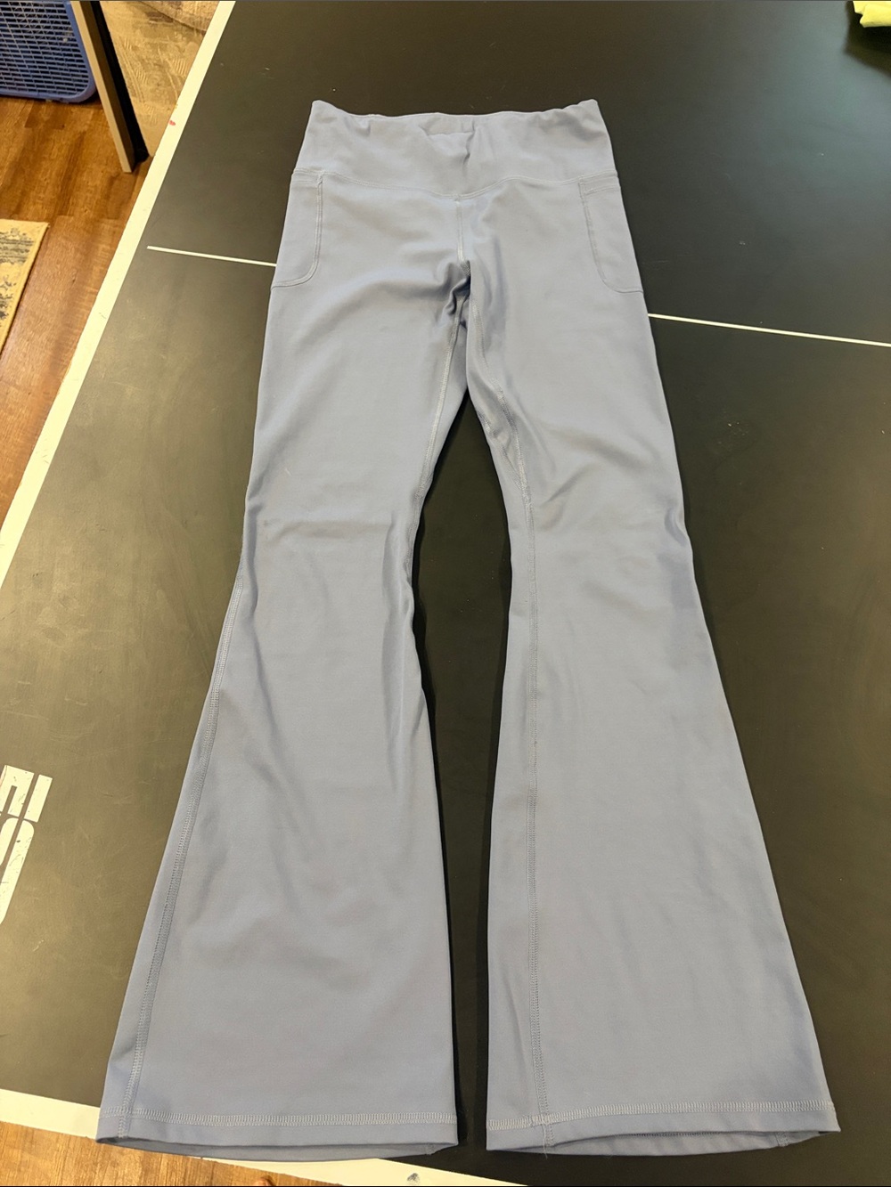 Under Armour Women's Flare Leg Performance Pants in Light Blue
